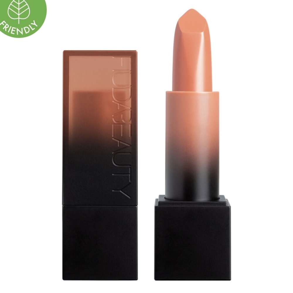 HUDA bossy brown RAJA power Bullet Cream Glow Hydrating Lipstick